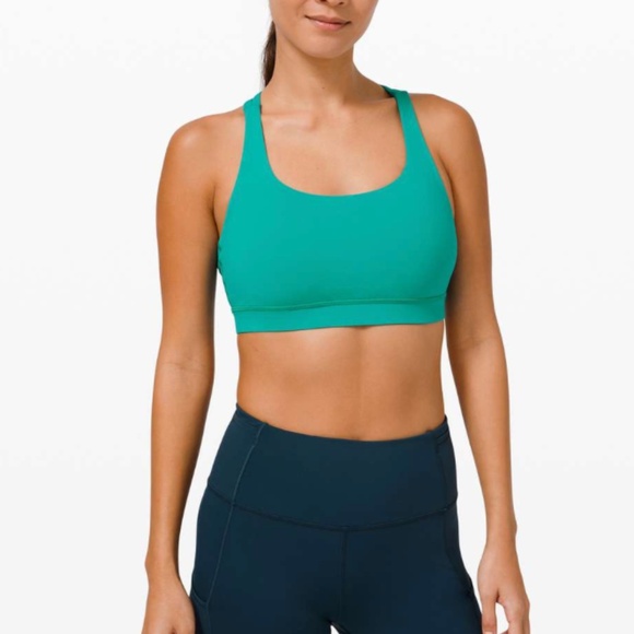 lululemon athletica Other - lululemon teal energy bra size 10, never worn